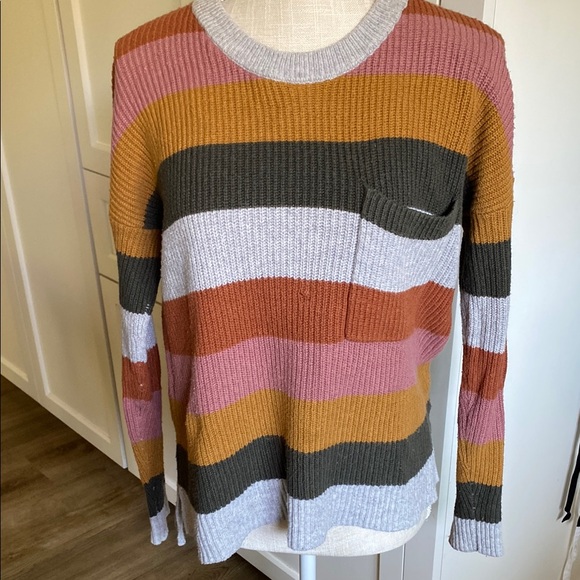 Madewell Sweaters - Madewell Women's color block Striped Sweater XS small